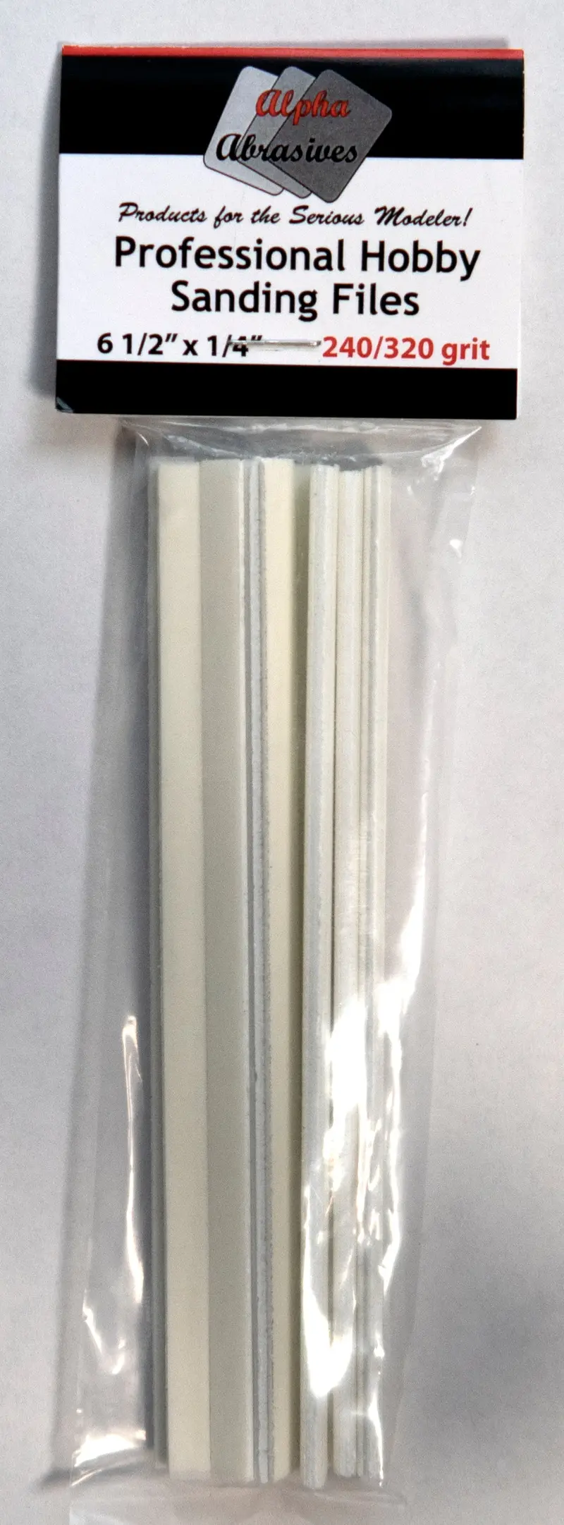 1/4-Inch Fine-Grit Professional Sanding Files 1