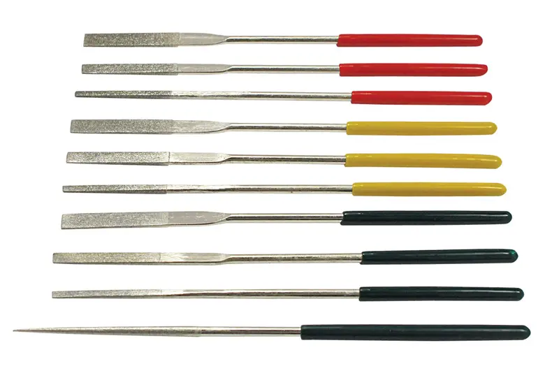 10-Piece Tapered Diamond Needle File Set 1