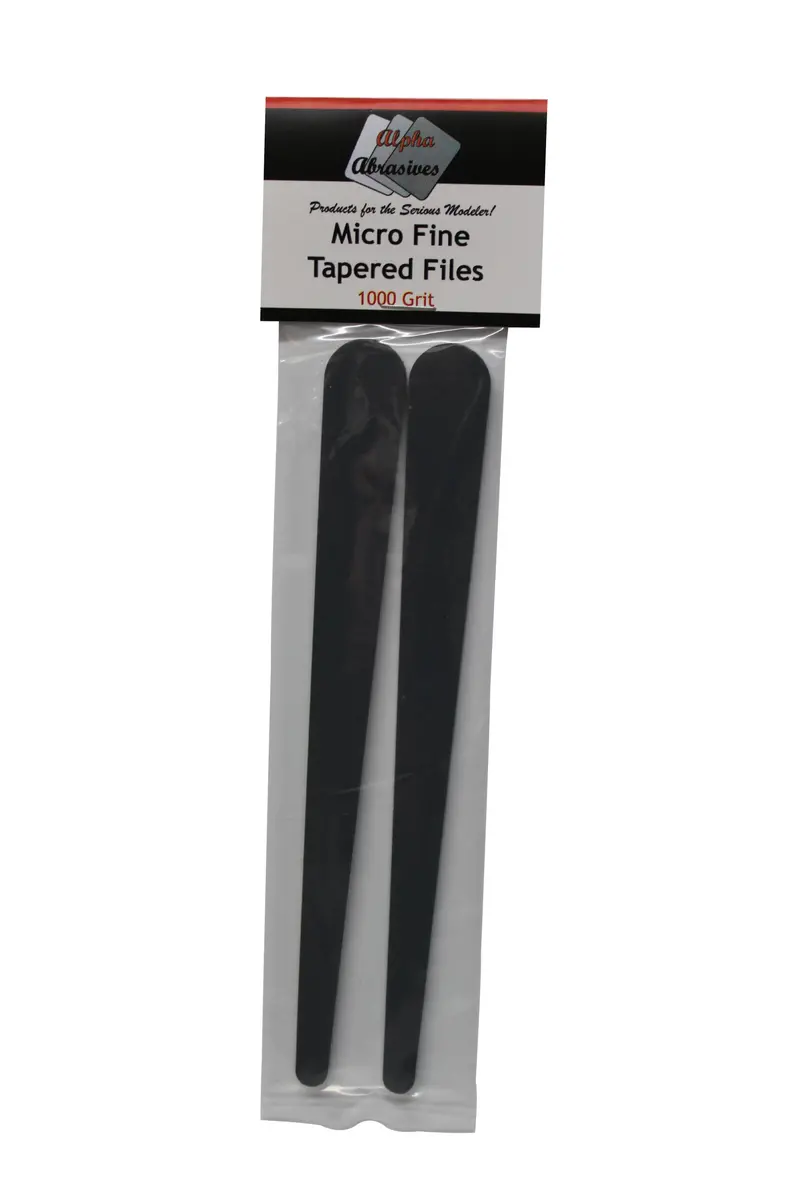 1000-Grit Micro-Fine Tapered Sanding Files 1