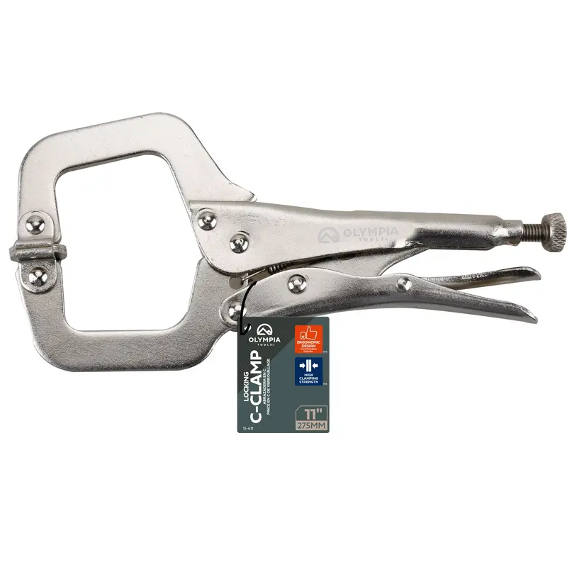11-Inch Precision Locking C-Clamp For Assembly Work 1