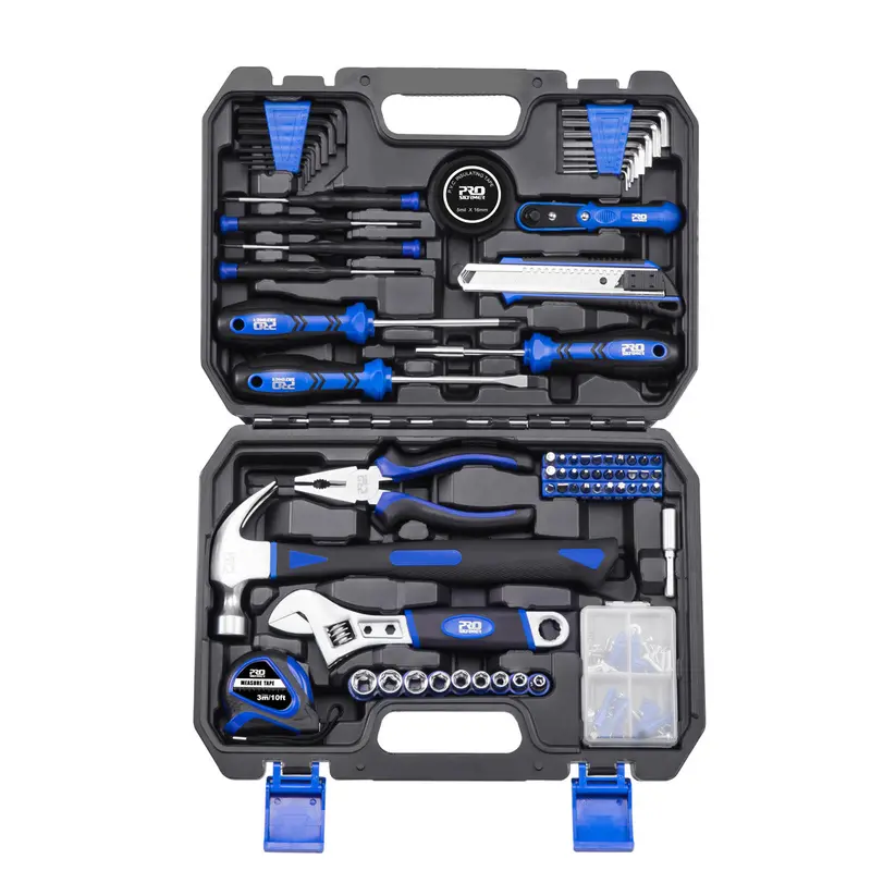 120-Piece Essential Home Repair Tool Kit – Diy Maintenance Bundle 1
