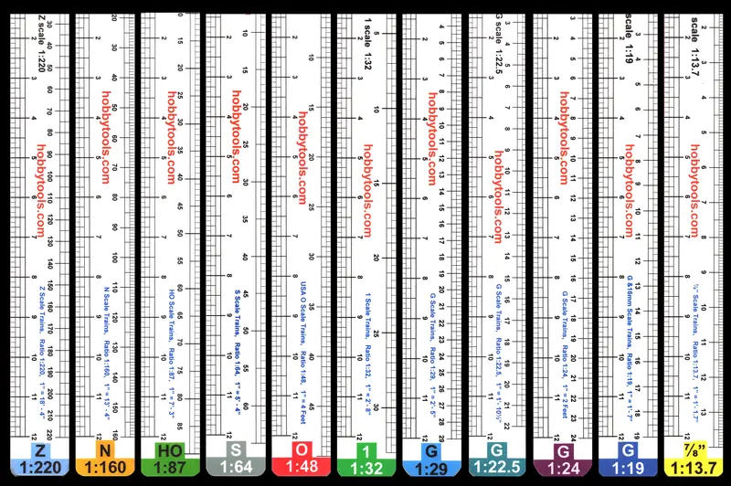 13-Inch Graduated Scale Ruler – Dual-Scale Measurement Tool 1