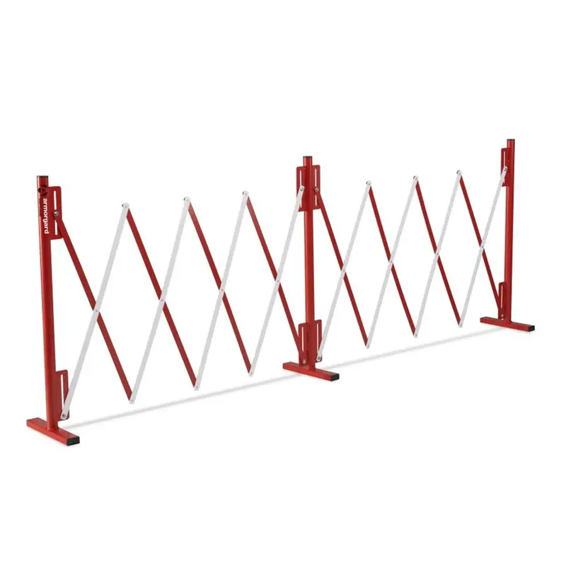 2.5-Metre Expandable Safety Barricade Tape Barrier – Red And White 1