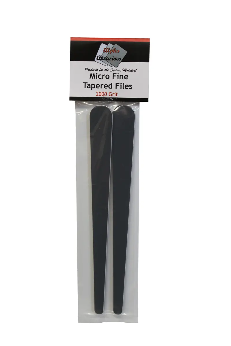 2000-Grit Micro-Fine Tapered Sanding Files 1
