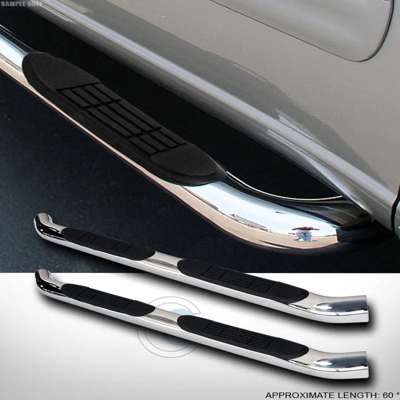 3-Inch Chrome Stainless Steel Nerf Bars For 2007–2014 Toyota Fj Cruiser 1