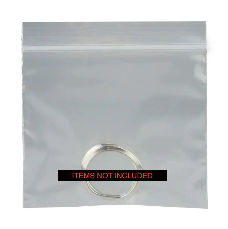 3" × 3" Resealable Self-Locking Poly Bag 1