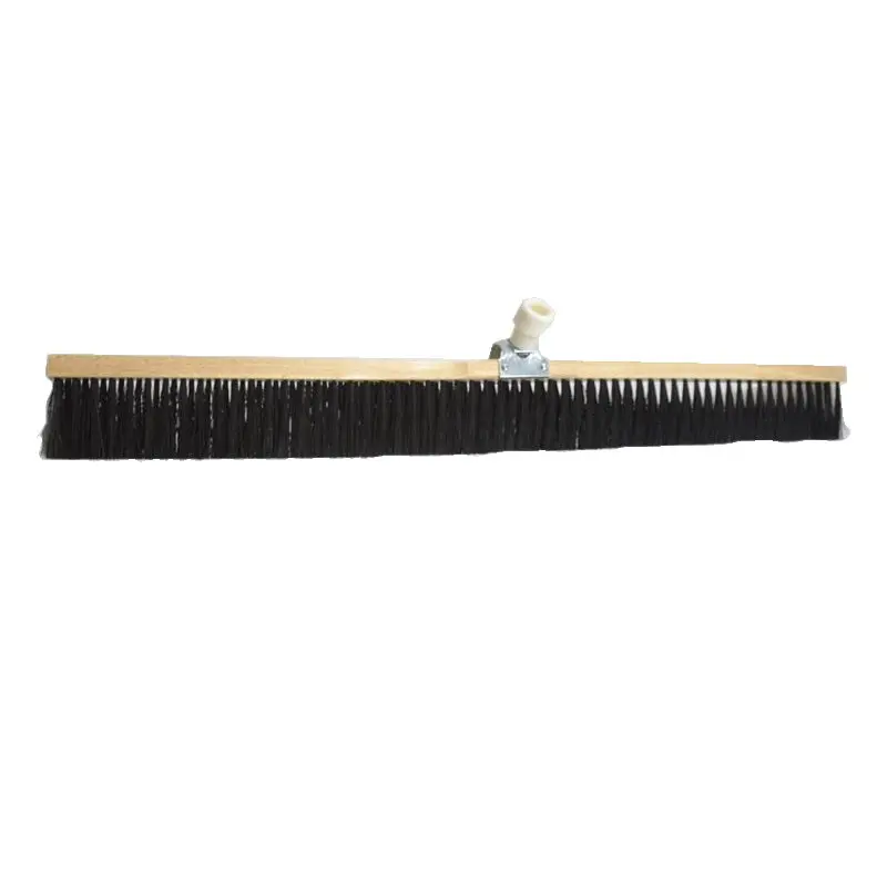 36-Inch Concrete Broom – Large Wood Block Design (6631) 1