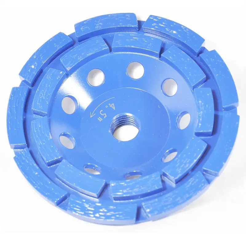 4.5-Inch Double-Row Star Blue Cup Grinder Wheel – Heavy-Duty Grinding 1