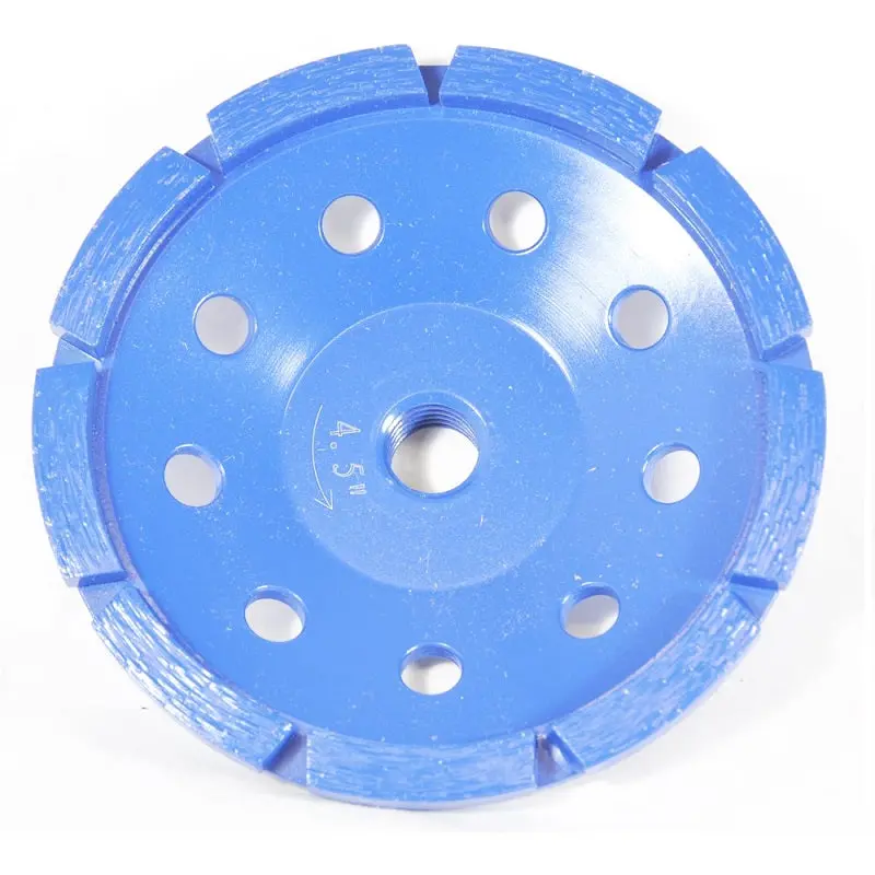 4.5-Inch Single-Row Star Blue Cup Grinder Wheel For Concrete & Masonry 1