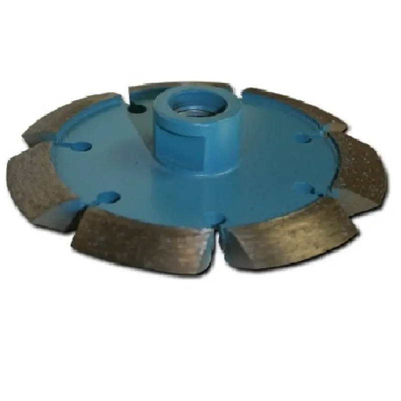 4-Inch V-Groove Crack-Chasing Blade – Star Blue Diamond For Concrete Repair 1