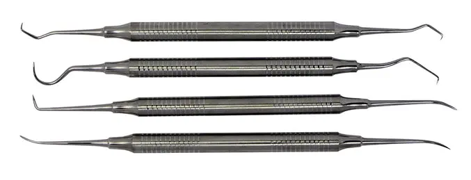 4-Piece Double-Ended Stainless Steel Precision Pick Set 1