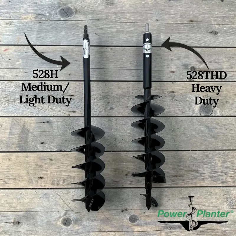 5-Inch Quart Pot Landscaping Auger – 28-Inch Shaft 1
