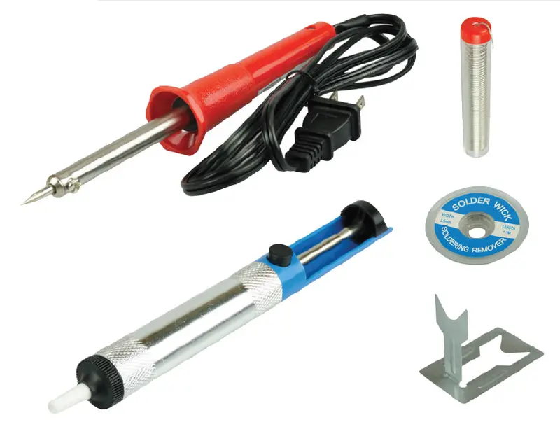5-Piece Soldering Iron Kit For Hobbyist And Professional Use 1