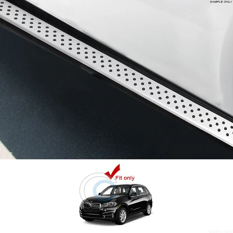 6-Inch Oem-Style Aluminum Side Steps For 2007–2013 Bmw X5 (E70) 1