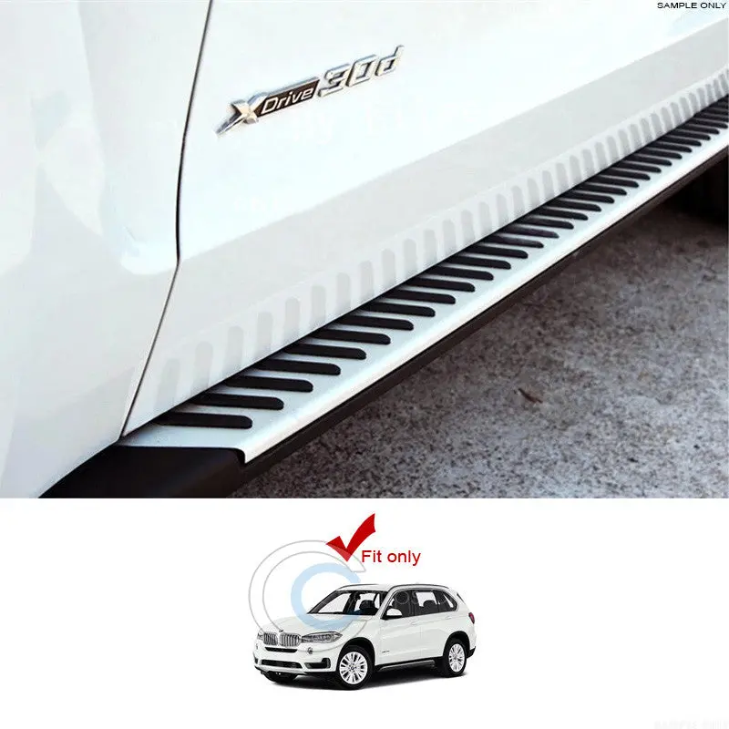 6-Inch Oem-Style Aluminum Side Steps For 2014–2017 Bmw X5 (F15) 1