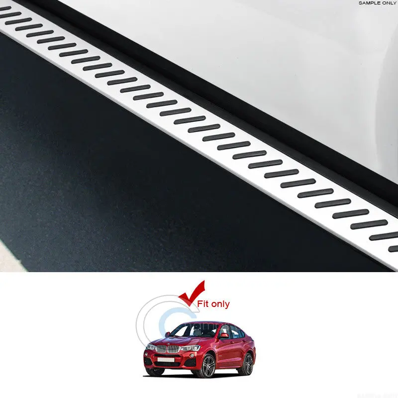 6-Inch Oem-Style Aluminum Side Steps For 2015–2017 Bmw X4 (F26) 1