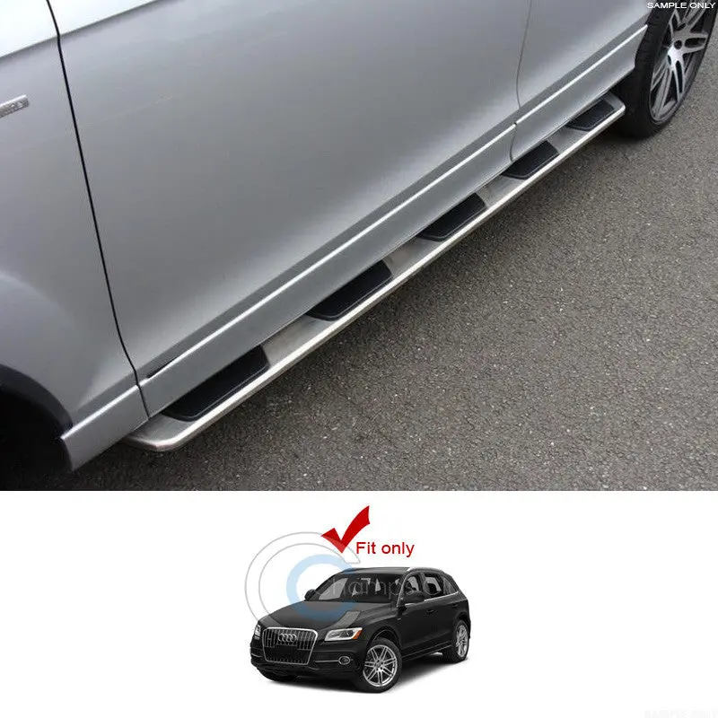 6-Inch Oem-Style Stainless Steel Side Steps For 2009–2016 Audi Q5 1