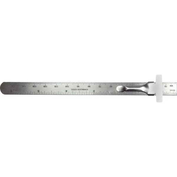 6-Inch Stainless Steel Precision Ruler 1