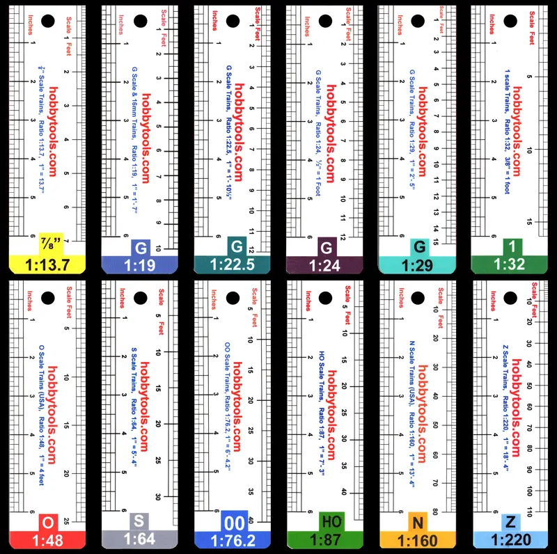 7-Inch Precision Scale Rulers – Dual-Sided Graduated Measuring Tools For Drafting And Modeling 1