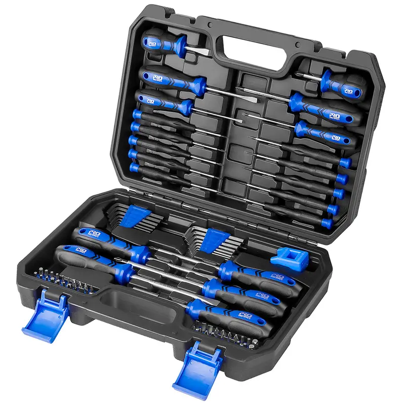 79-Piece Magnetic Precision Screwdriver Set – Interchangeable Tips 1