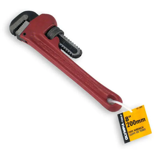 8-Inch Heavy-Duty Drop-Forged Pipe Wrench 1