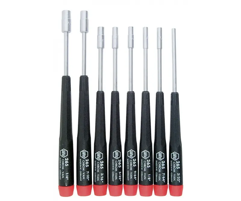 8-Piece Precision Inch Nut Driver Set – High-Torque Handheld Tools 1