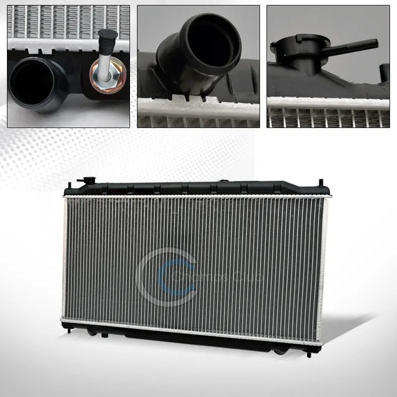 Aluminum-Core Cooling Radiator For 2002–2006 Nissan Altima Equipped With 2.5L Inline-4 Engine (Auto/Manual) 1