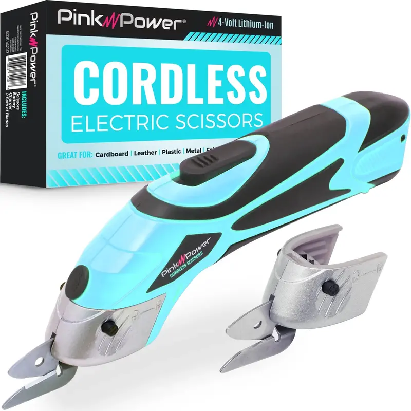 Aqua Splash 4V Lithium-Ion Cordless Fabric Scissors 1