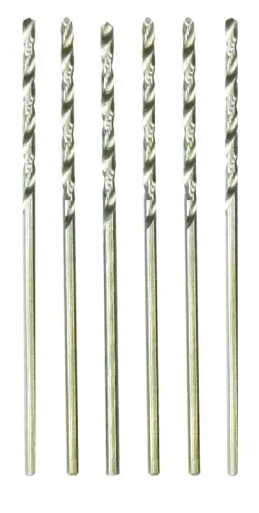 Assorted Drill Bits – Six Per Tube, Multiple Sizes 1