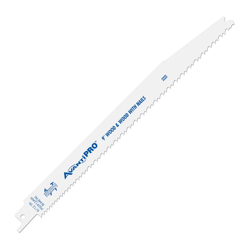 Avantipro Ps0912Aw200 – 200-Pack Of 9" 6/12 Tpi Bi-Metal Reciprocating Saw Blades 1