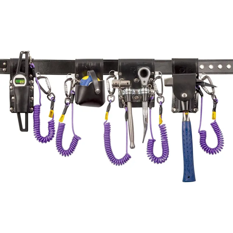 Bigben Deluxe Tethered Tool Belt Kit – Includes Hammer & Secured Tools 1