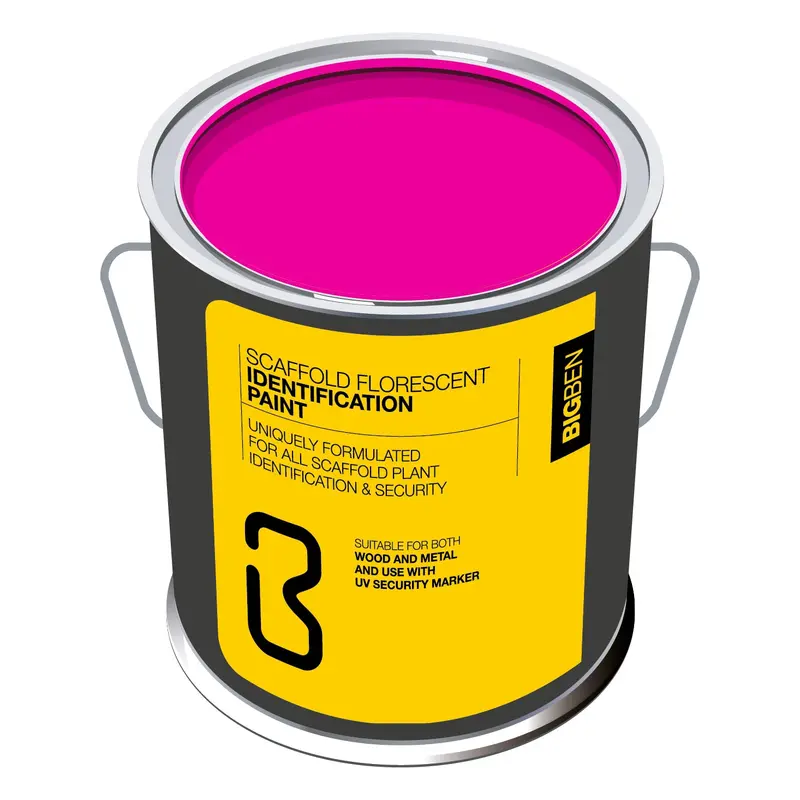 Bigben® Fluorescent Safety Paint – 5-Litre Container 1