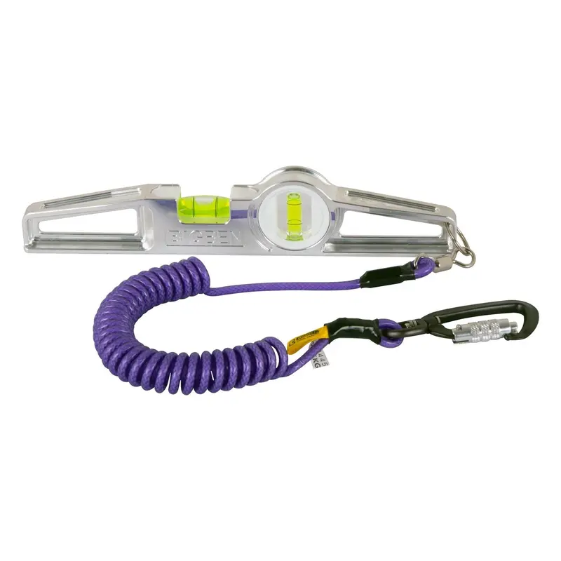Bigben® Tethered Magnetic Scaffold Level – Mirror-Finish Alloy 1