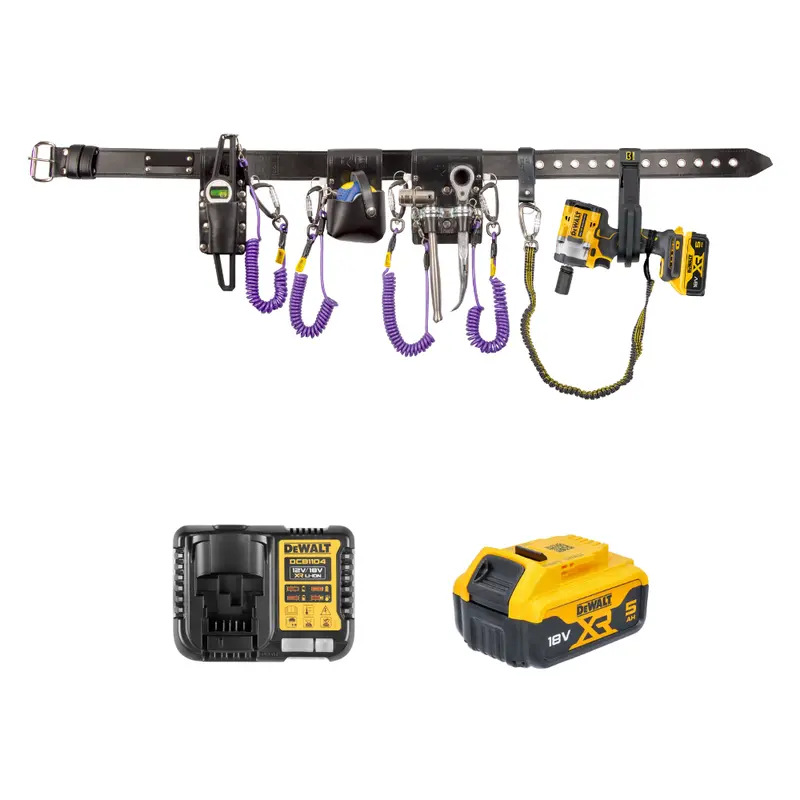 Bigben Tethered Tool Belt Kit With Dewalt Impact Wrench – Black Edition 1