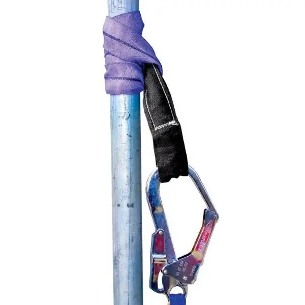 Choking-Style Scaffold Anchor Sling For Secure Vertical Support 1