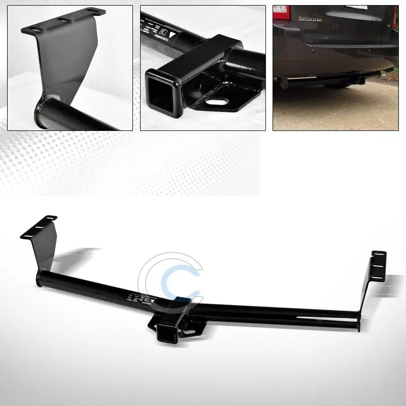 Class Iii 2-Inch Trailer Hitch Receiver And Rear Bumper Tow Kit For 2006–2014 Kia Sedona And 2007+ Kia Entourage 1