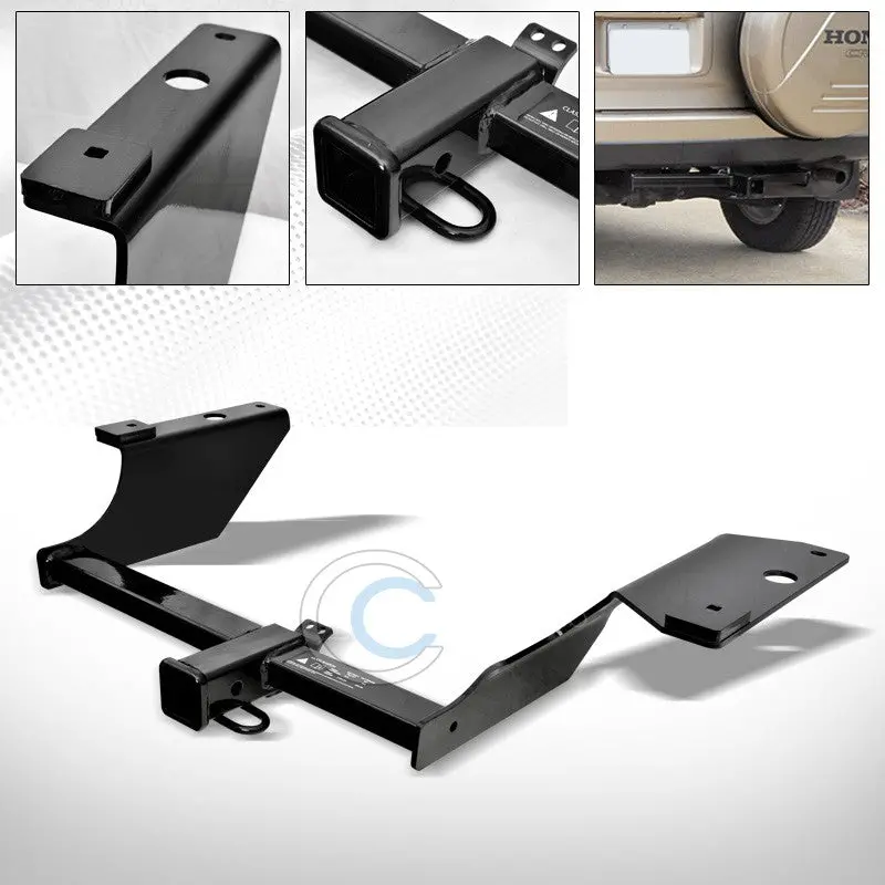 Class Iii 2-Inch Trailer Hitch Receiver With Rear Bumper Tow Kit For 1997–2001 Honda Cr-V 1