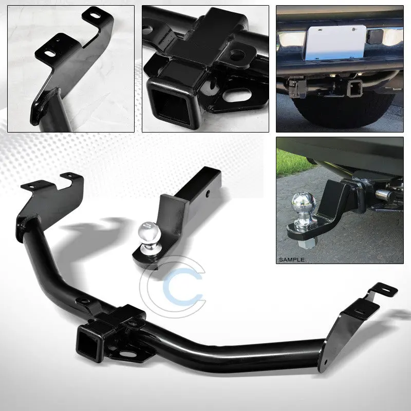 Class Iii Trailer Hitch With 2-Inch Loaded Ball Bumper Tow Kit For 1999–2013 Chevrolet Silverado & Gmc Sierra 1