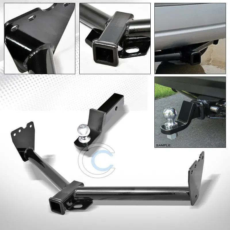 Class Iii Trailer Hitch With 2-Inch Loaded Ball Bumper Tow Kit For 2003–2008 Kia Sorento (First Gen) 1