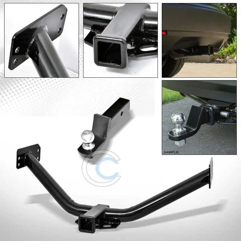 Class Iii Trailer Hitch With 2-Inch Loaded Ball Bumper Tow Kit For 2007–2012 Acura Mdx 1