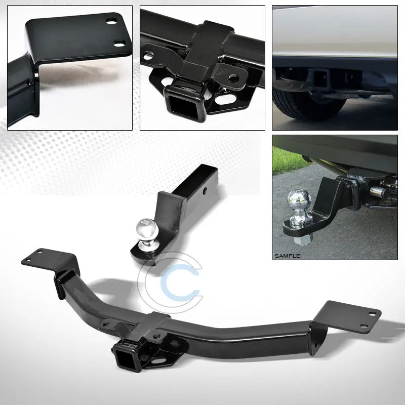 Class Iii Trailer Hitch With 2-Inch Loaded Ball Bumper Tow Kit For 2007–2017 Gmc Acadia & Acadia Limited 1