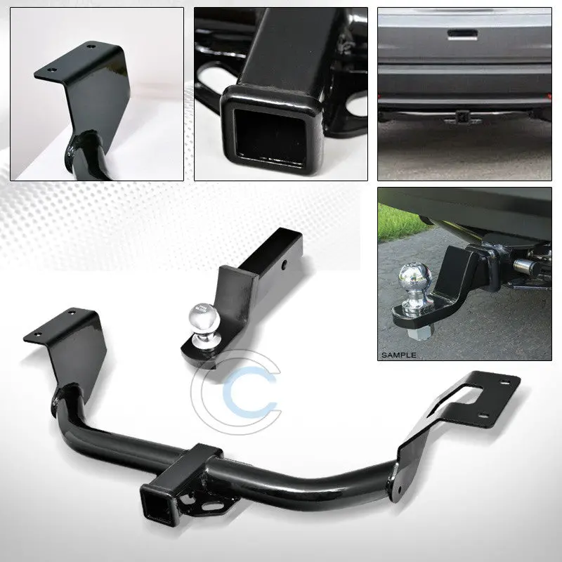 Class Iii Trailer Hitch With 2-Inch Loaded Ball Bumper Tow Kit For 2012–2016 Honda Cr-V 1