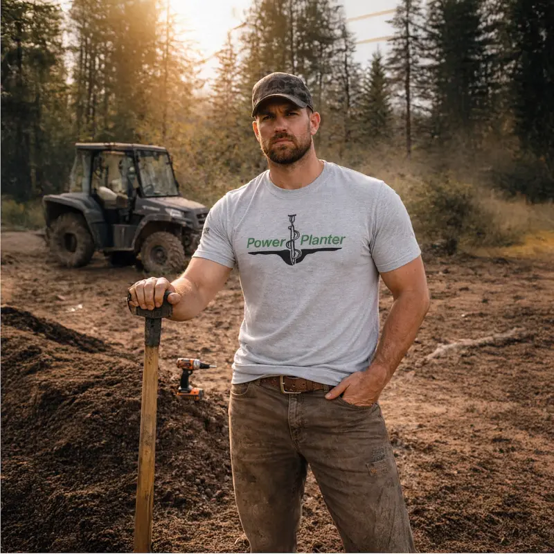 Classic Power Planter Crewneck T-Shirt 1