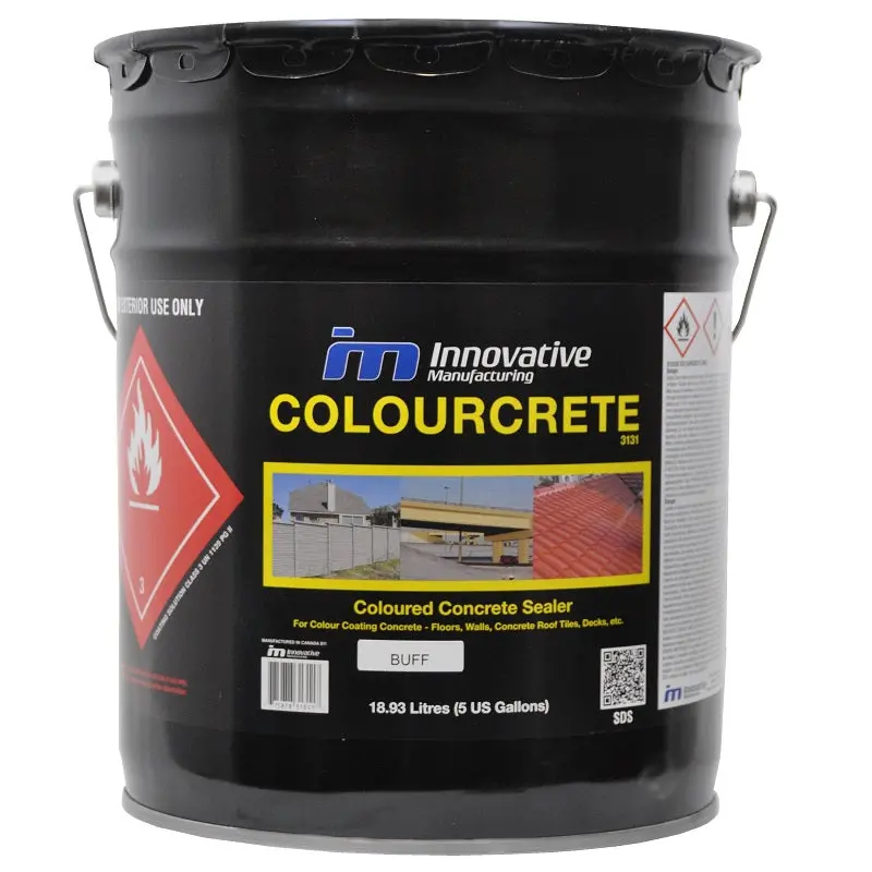 Colourcrete Colored Acrylic Sealer – Tinted Protective Topcoat For Decorative Concrete 6
