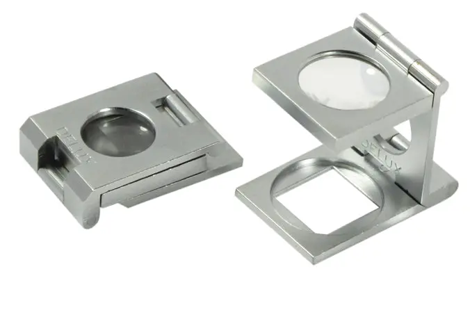 Compact 10X Folding Pocket Magnifier – 15Mm Lens 1