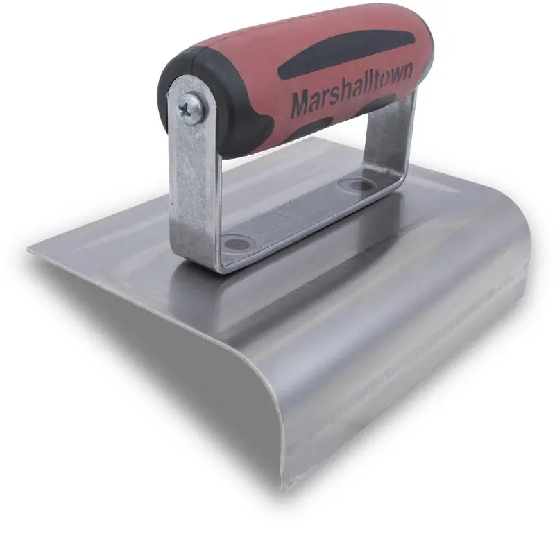 Concrete Curb Edger – 6" X 4" X 0.75" Radius Stainless Steel (4268D) 1
