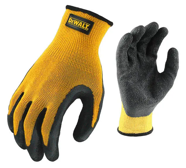 Dewalt Dpg70 Textured-Rubber-Coated Work Gloves For Enhanced Grip 1
