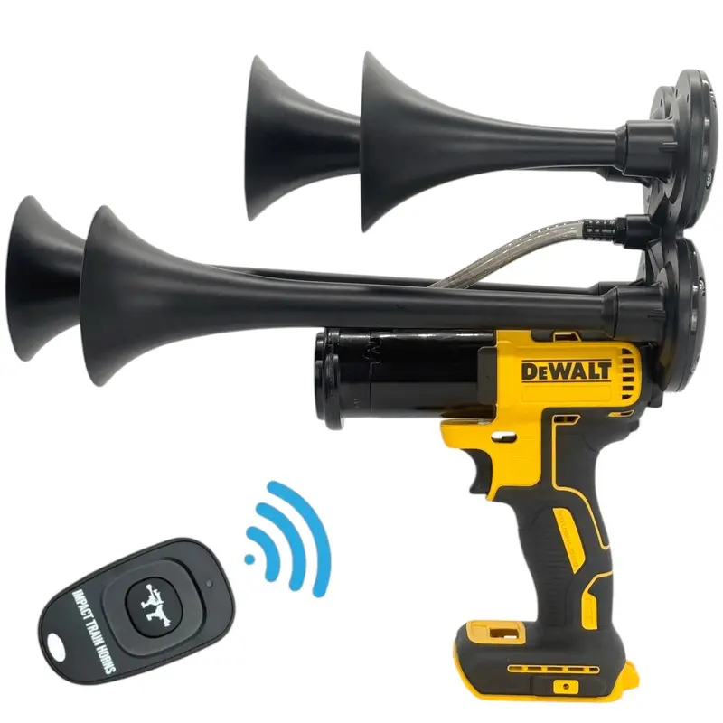 Dewalt Quad-Output Train Horn Kit 1