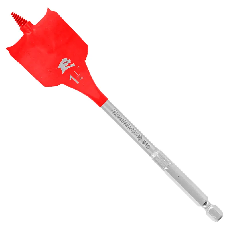 Diablo 1-1/4" X 6" Speedemon Spade Bit – Heavy-Duty Timber Bit 1