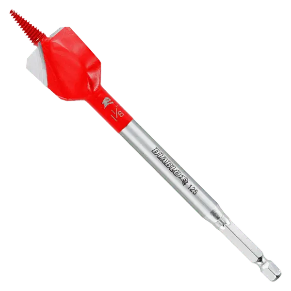 Diablo 1-1/8" × 6" Spade Bit – Demo Demon Carbide-Tipped For Demolition Work 1